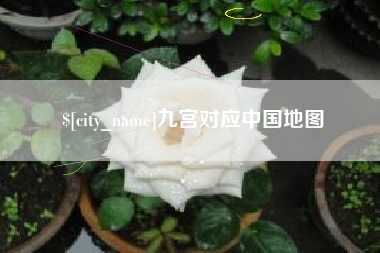 潍坊九宫对应中国地图