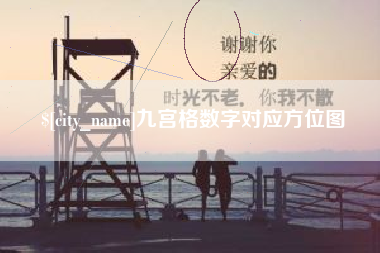 潍坊九宫格数字对应方位图