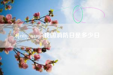 潍坊我国消防日是多少日