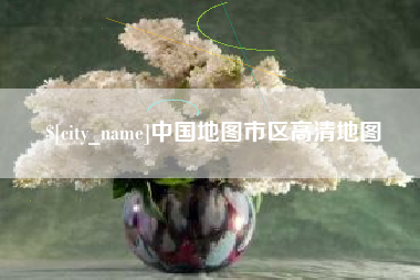 潍坊中国地图市区高清地图