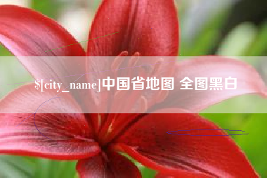 潍坊中国省地图 全图黑白