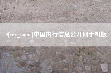 潍坊中国执行信息公开网手机版