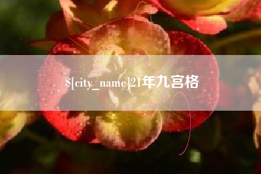 潍坊21年九宫格