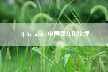 潍坊中国哪九枚金牌