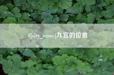 潍坊九宫的位置