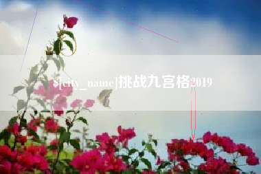 潍坊挑战九宫格2019