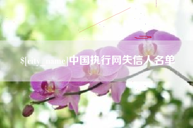 潍坊中国执行网失信人名单