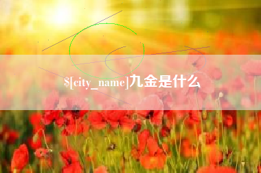 潍坊九金是什么