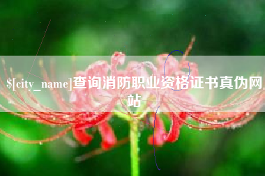 潍坊查询消防职业资格证书真伪网站