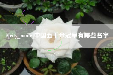 潍坊中国五千米冠军有哪些名字