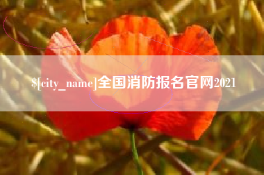 潍坊全国消防报名官网2021